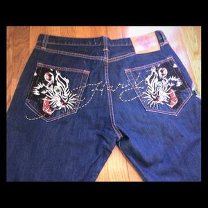 Ed Hardy men’s jeans